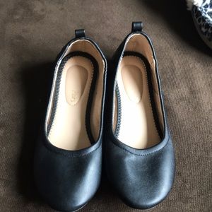 Black slip on shoes